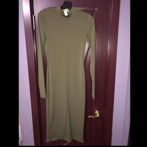 Dark Green Dress
